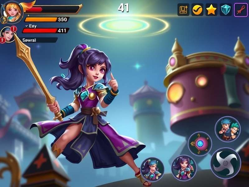 Anise Warrior Warrior Game Screenshot